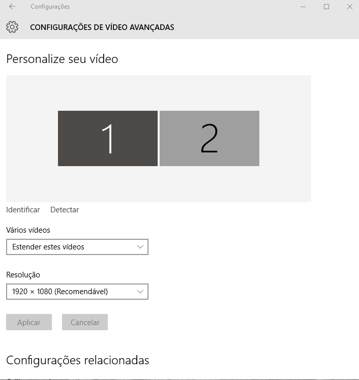 resolução windows 10